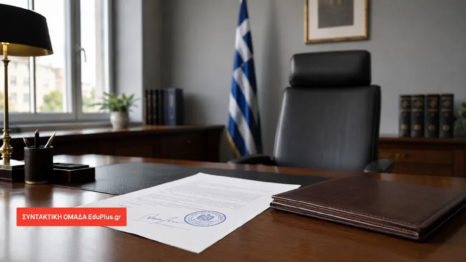 Απόσπαση εκπαιδευτικού–στελέχους σε θέση Προϊσταμένου Διεύθυνσης της Κεντρικής Υπηρεσίας του ΥΠΑΙΘΑ