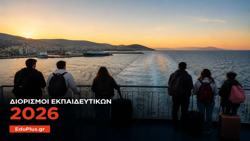 Ο χάρτης των διορισμών 2026: Η Θεσσαλονίκη με 1 θέση, το Νότιο Αιγαίο με 554  - Τι δείχνουν τα παραρτήματα