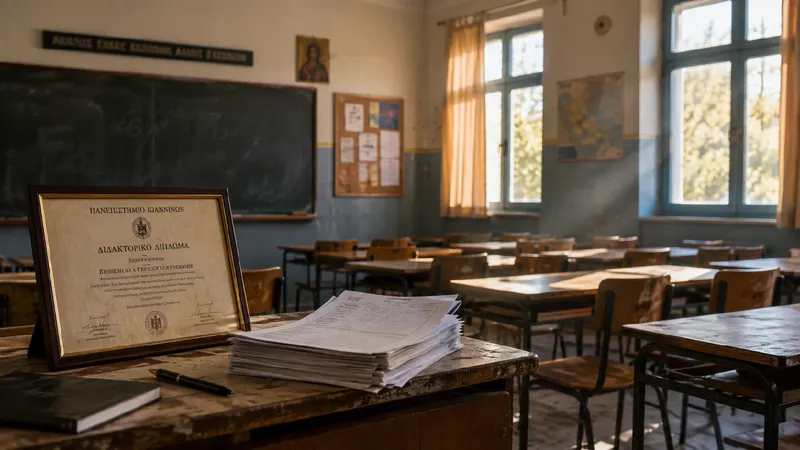 2.826 διδάκτορες στον πίνακα 2ΓΕ/2026 — και οι 7 στους 10 δεν έχουν διδάξει ποτέ σε δημόσιο σχολείο