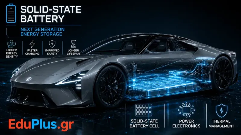 Solid-state Battery: Η τεχνολογία των 1.000 χλμ που θα διδάσκεται αύριο...