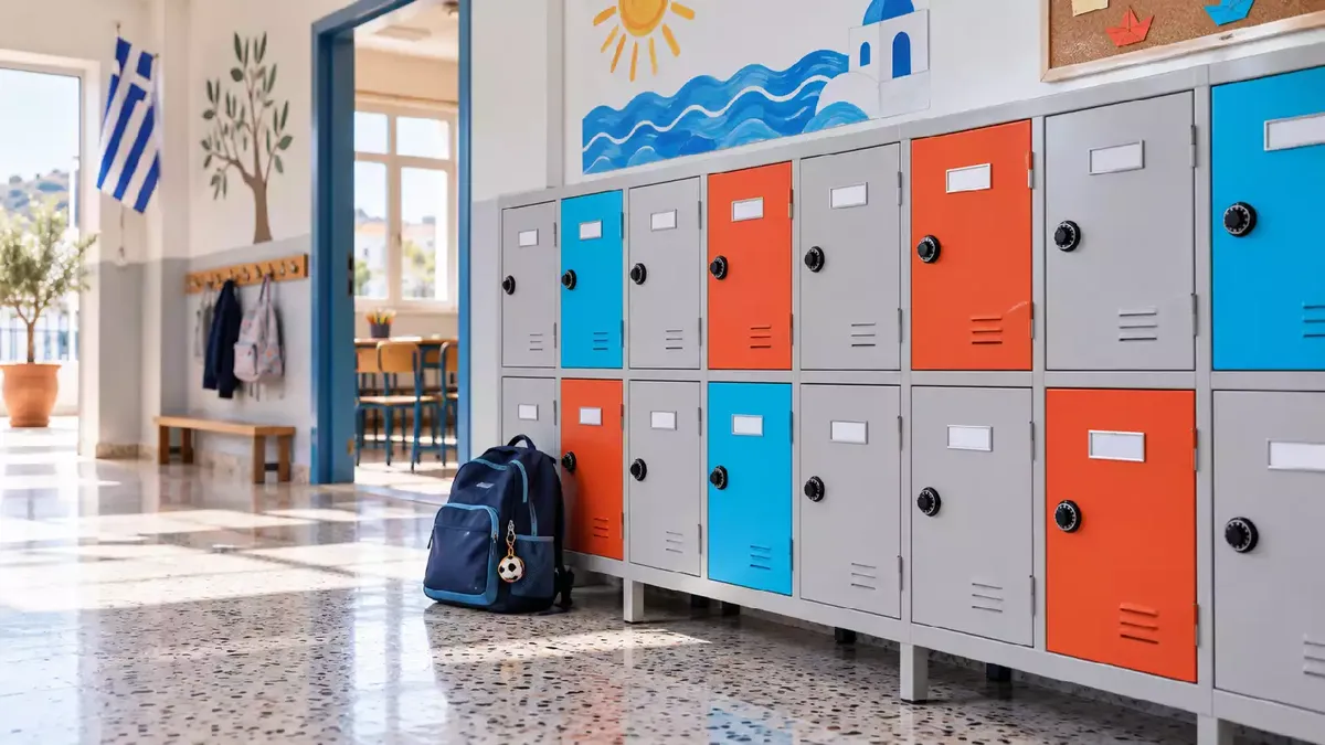 Lockers στα Δημοτικά: Πού βρίσκεται το έργο των 8,5 εκατ.