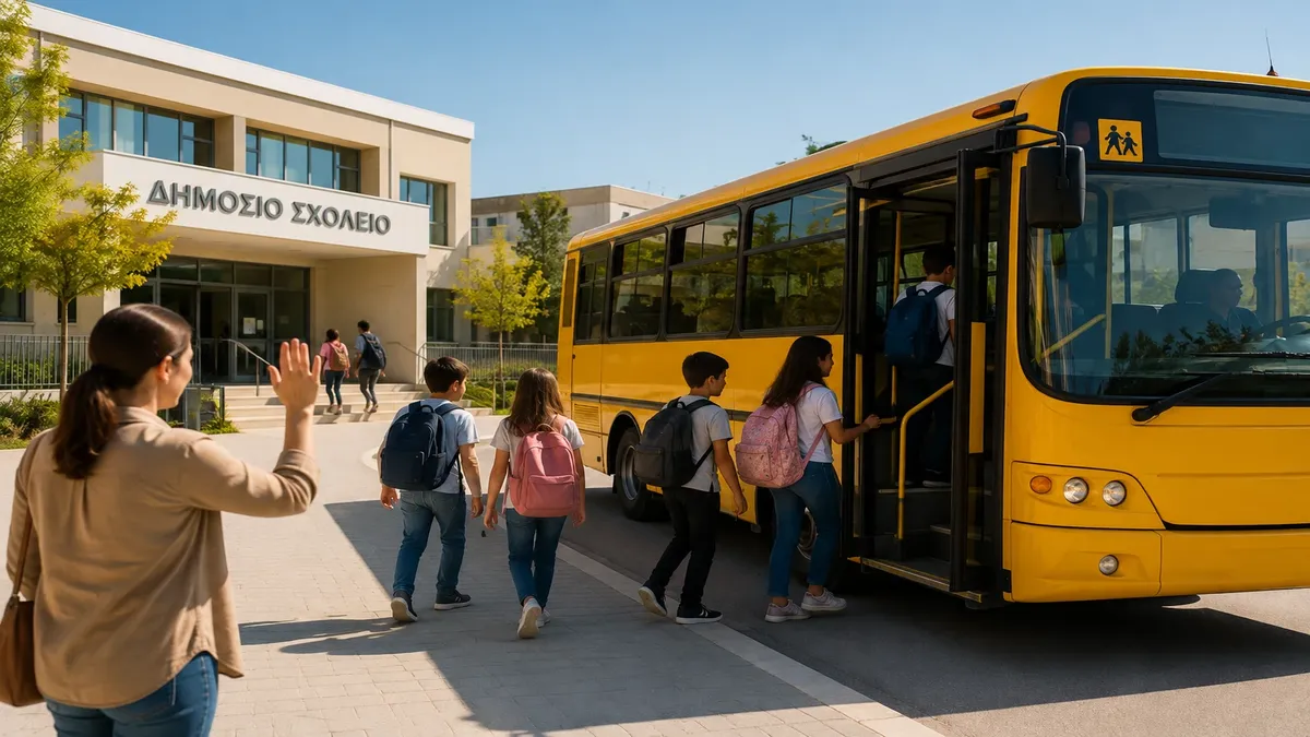 Μεταφορά μαθητών: Ποιοι δικαιούνται δωρεάν μετακίνηση και τα βήματα της διαδικασίας — Οδηγός