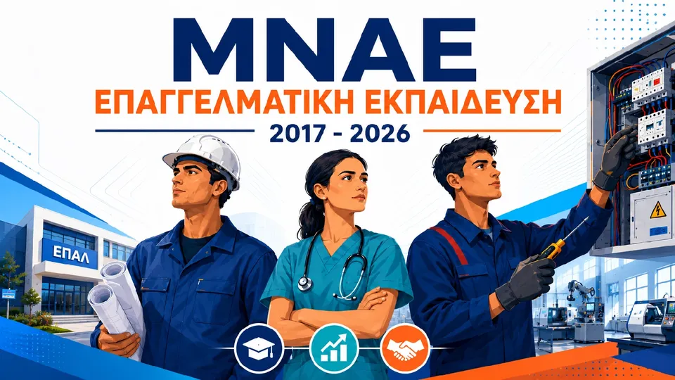 Από το «Μια Νέα Αρχή στα ΕΠΑΛ» στο 2027: Η πλήρης ακτινογραφία των έργων της Επαγγελματικής Εκπαίδευσης σχεδόν μία δεκαετία μετά