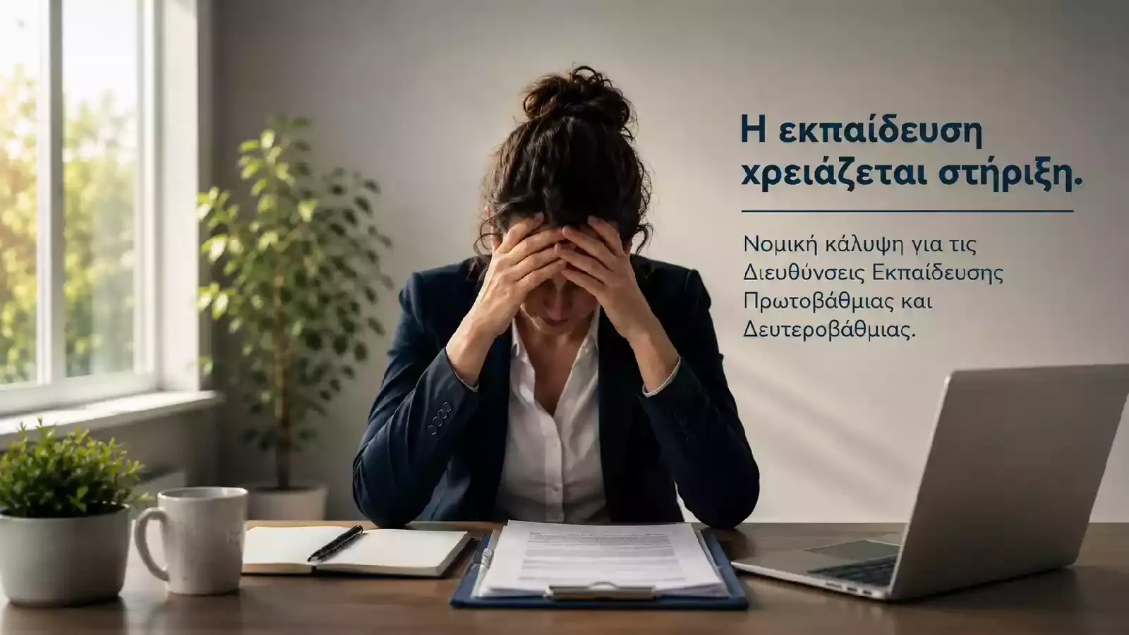 Οργανωμένη νομική υποστήριξη των Διευθύνσεων Εκπαίδευση
