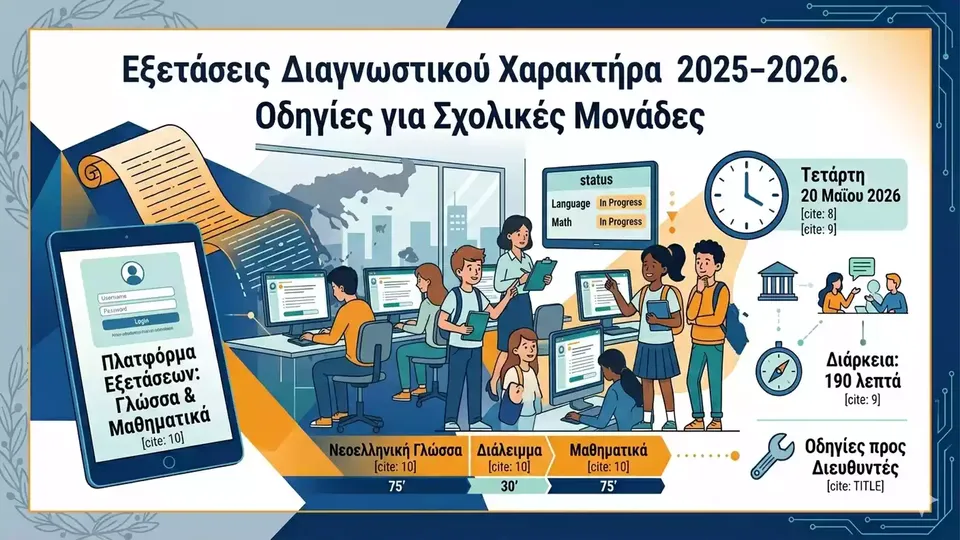 ΔΙΑΓΝΩΣΤΙΚΈΣ ΕΞΕΤΆΣΕΙΣ 2025-2026