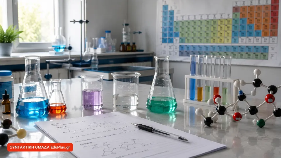 Χημεία Προσανατολισμού ΓΕΛ 2026 – Θέματα &amp; Απαντήσεις